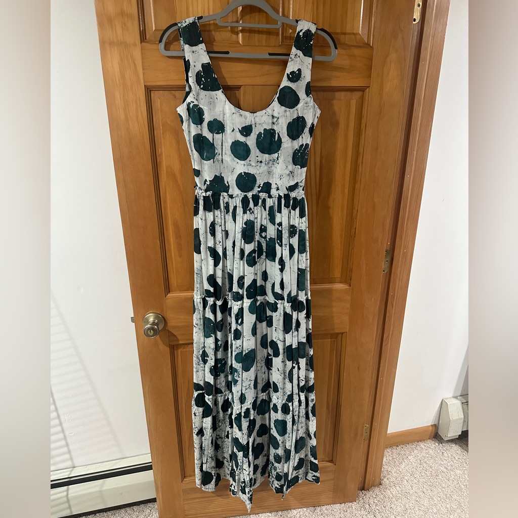 Busayo Laoye Tiered Maxi Dress Size Xs